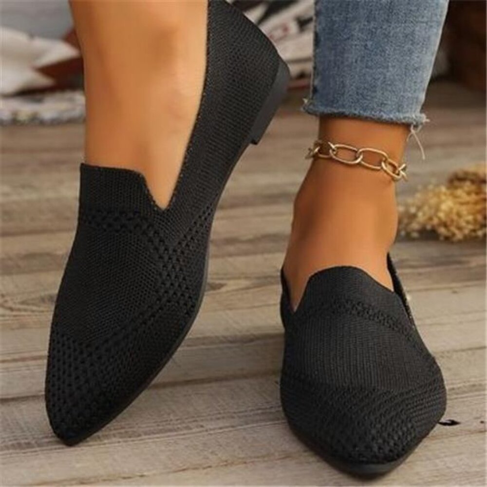 Pointed-Toe Slip-Ons - Picture 1 of 11